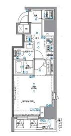 パティーナ月島 7階 間取り図