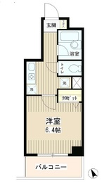 ルベールデュソレイユ 205 間取り図