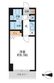 HF錦糸町レジデンス 704 間取り図