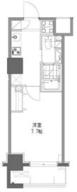 清澄白河レジデンス弐番館 608 間取り図