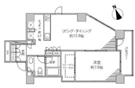 レグノ・ラフィネ南青山 8階 間取り図