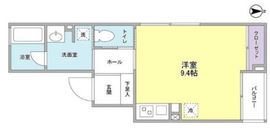 ソレーユ四谷三丁目 501 間取り図