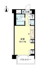 ベルメゾン芝 702 間取り図