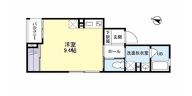 ソレーユ四谷三丁目 502 間取り図