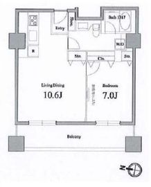 レグノ・セレーノ 16階 間取り図