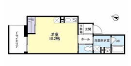 ソレーユ四谷三丁目 101 間取り図