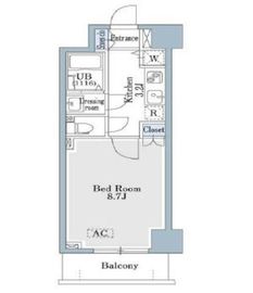 SHOWN HATSUDAI 305 間取り図