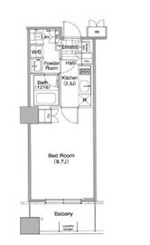 コンフォリア東池袋ウエスト 203 間取り図