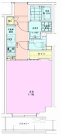 清澄白河レジデンス弐番館 905 間取り図