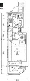 ヴァローレスパジオ清澄白河 2階 間取り図