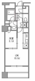 パークコート神宮前 The Air 7階 間取り図