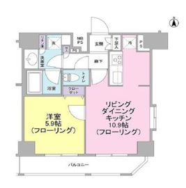 文京春日プラッツ 15階 間取り図