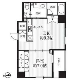 HF千駄木レジデンス 1004 間取り図