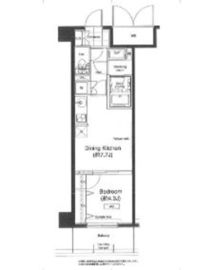 グランハイツ高田馬場 606 間取り図