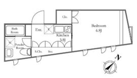 エストラルゴ目黒 302 間取り図