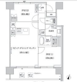 パークハビオ渋谷本町レジデンス 921 間取り図