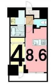 シティインデックス神田 3階 間取り図