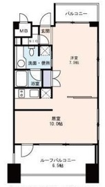 THEパームス三田 6階 間取り図