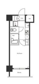 スクエア渋谷 1005 間取り図