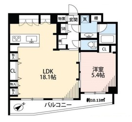 ジェイパーク神宮前 1階 間取り図