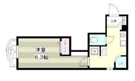 コートヤード南青山 2F1 間取り図