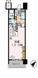 ロイヤルパークス豊洲 525 間取り図