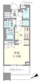 ブリリアタワーズ目黒 8階 間取り図