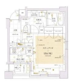 グラーサ三番町 2階 間取り図