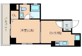 レジディア日本橋人形町 501 間取り図