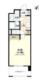 プロスペクト東雲橋 504 間取り図