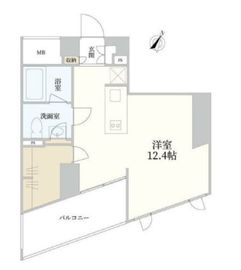 セルフィスタ渋谷 4階 間取り図