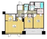 クリオレミントンハウス恵比寿 3階 間取り図