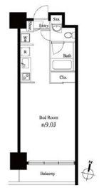 グレンパーク秋葉原イースト 503 間取り図