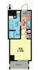 プライムアーバン学芸大学2 802 間取り図