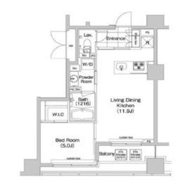 コンフォリア新川 904 間取り図