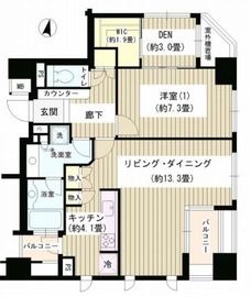 パークホームズ文京白山 9階 間取り図