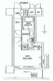 グレンパーク池田山 3階 間取り図