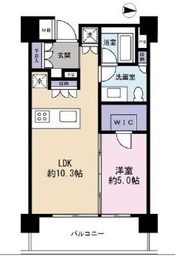 イクサージュ目黒 4階 間取り図