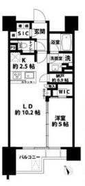 シティハウス中目黒ステーションコート 12階 間取り図