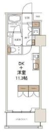 キュロコ日本橋 3階 間取り図