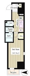 フィラージュ白金 301 間取り図