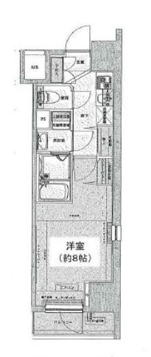 アイル銀座京橋壱番館 9階 間取り図