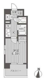 レジディア両国 301 間取り図