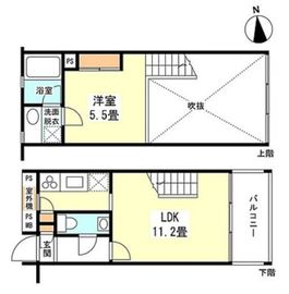 ウェルスクエア碑文谷 104 間取り図