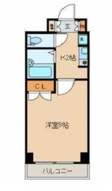 フォレシティ秋葉原 802 間取り図