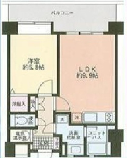 ダイワ芝浦ビル 1109 間取り図