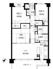 エスティメゾン巣鴨 403 間取り図