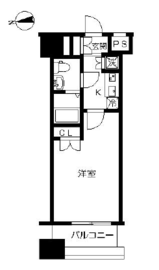 ヴィーダ・スカイコート品川 3階 間取り図