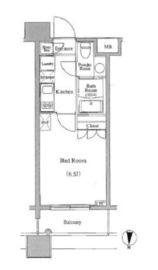 レジディア錦糸町 315 間取り図