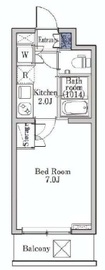 ラクラス学芸大学 405 間取り図